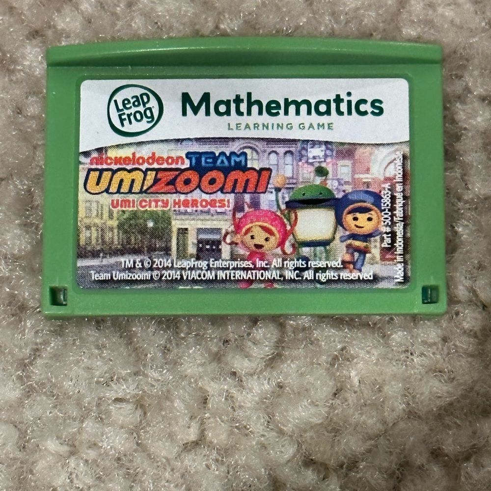 Leapfrog leap pad explorer game team umizoomi math mathematics umicity